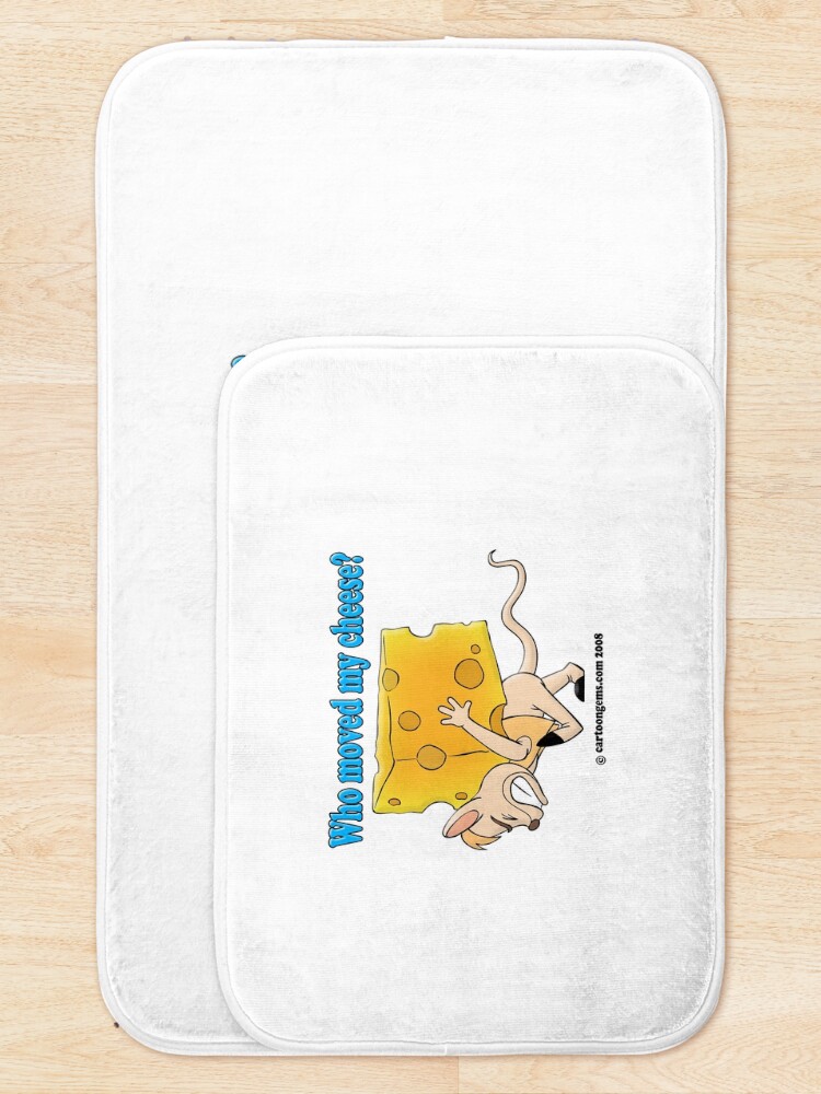 Alternate view of Who Moved My Cheese? Bath Mat