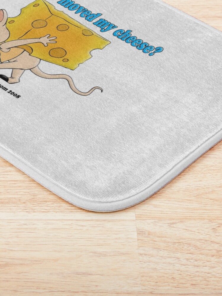 Alternate view of Who Moved My Cheese? Bath Mat
