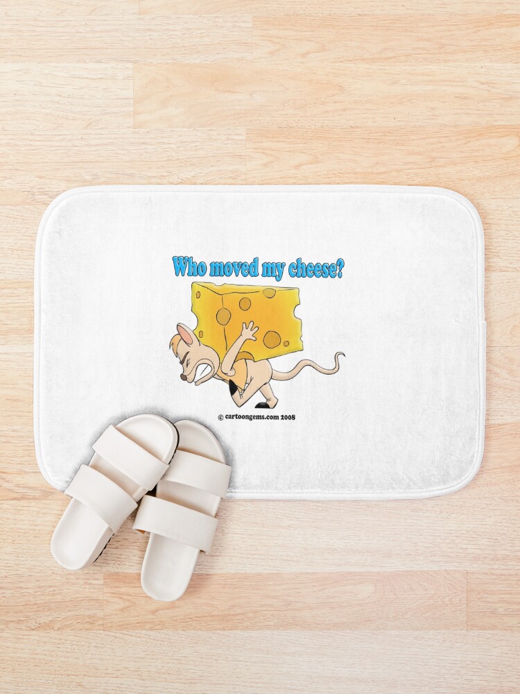 Alternate view of Who Moved My Cheese? Bath Mat