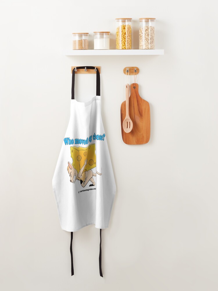 Alternate view of Who Moved My Cheese? Apron