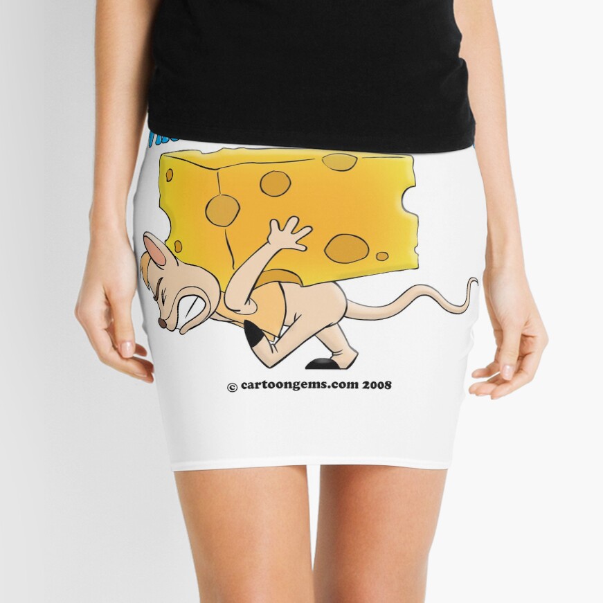 Who Moved My Cheese? Mini Skirt