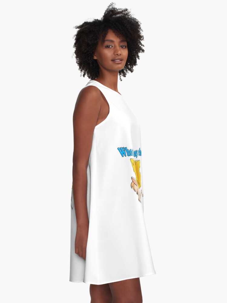 Alternate view of Who Moved My Cheese? A-Line Dress