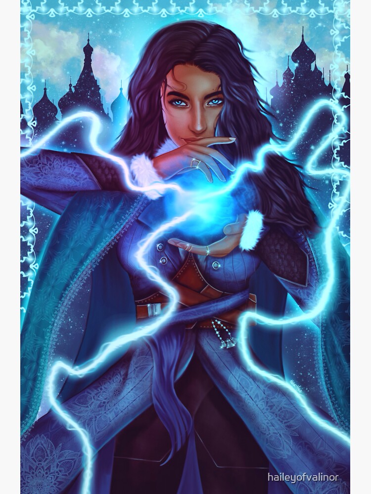 "ZOYA NAZYALENSKY — SHADOW AND BONE" Sticker for Sale by