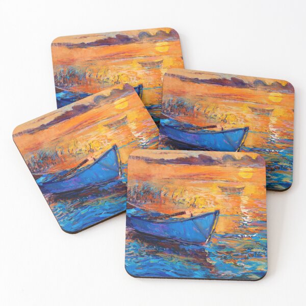 Item preview, Boat in the Lake designed and sold by Ethiyo.
