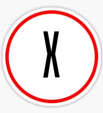 X Files X Sticker