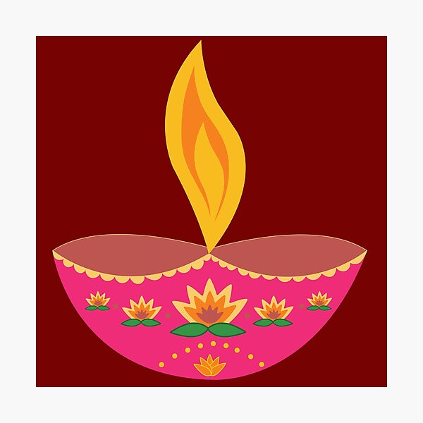 printable diwali diyas