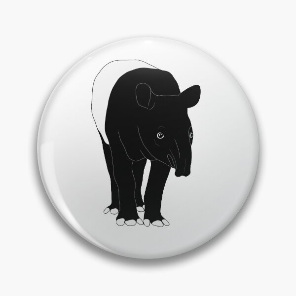 Item preview, Malayan tapir designed and sold by Marie-Sophie Germain.