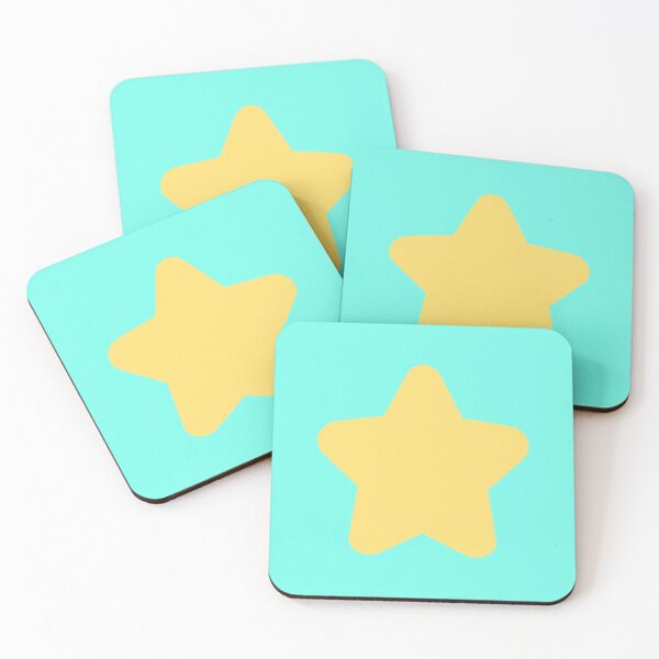 Item preview, Yellow Star on Teal Sea designed and sold by Owlhana.