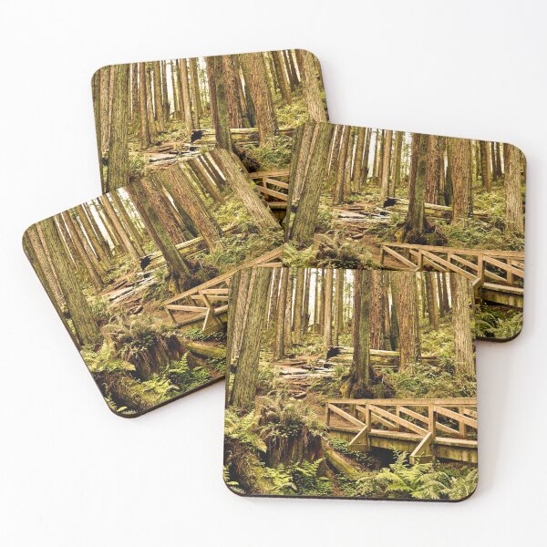 Item preview, Wooden Bridge in Redwood Forest  designed and sold by KsbAesthetics.