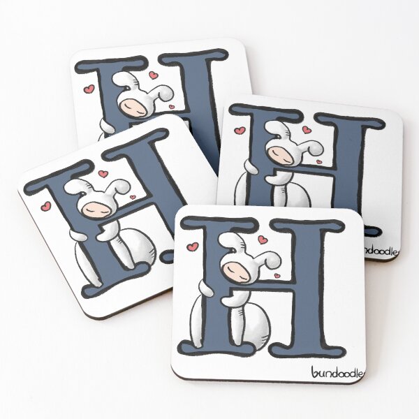Item preview, Bundoodle Alphabuns - H for Hugs designed and sold by Bundoodle.