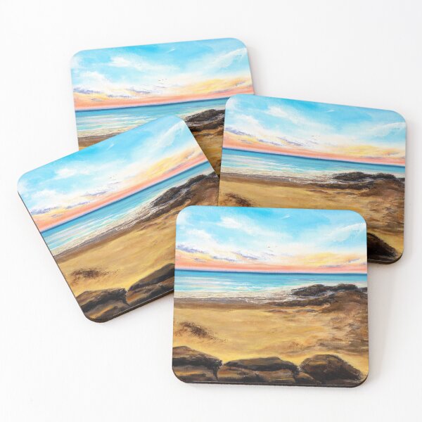 Item preview, Sandy Beach Seascape designed and sold by Ethiyo.