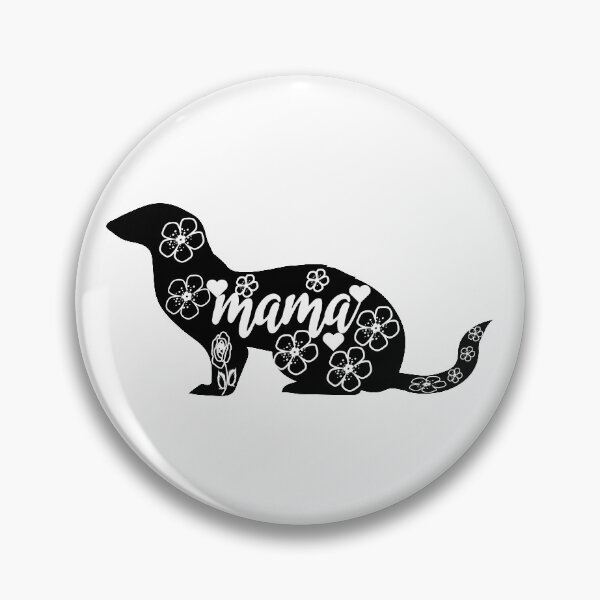 Item preview,  Mama ferret funny gift, Floral Mama ferret, funny ferret gift designed and sold by khalidelk.
