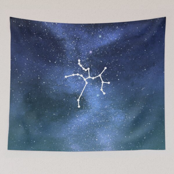 Item preview, Sagittarius Constellation With With Dark Blue Galaxy designed and sold by ylle.