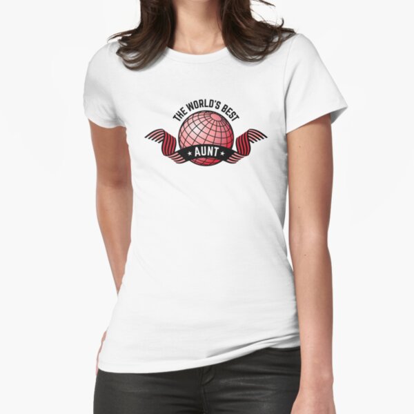 Die beste Tante der Welt Tailliertes T-Shirt