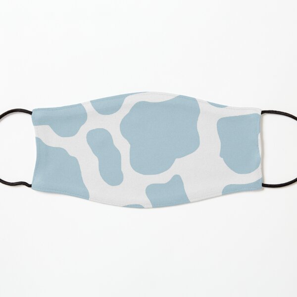 sky blue cow // Kids Mask