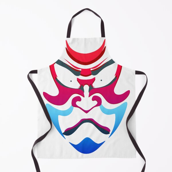Item preview, Japanese kabuki mask designed and sold by Blacklinesw9.