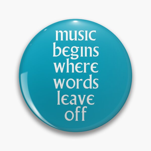 Item preview, Music begins where words leave off designed and sold by kryten4k.