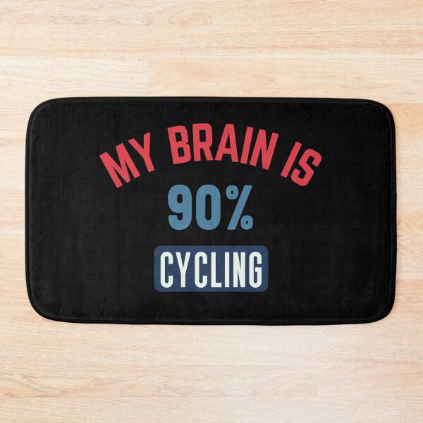 Item preview, My brain is 90% cycling designed and sold by bumperapparels.