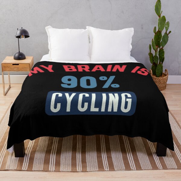 Item preview, My brain is 90% cycling designed and sold by bumperapparels.