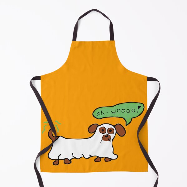 Item preview, Spooky Halloween Dachshund Dog Ghost designed and sold by BlackCoffeeCake.