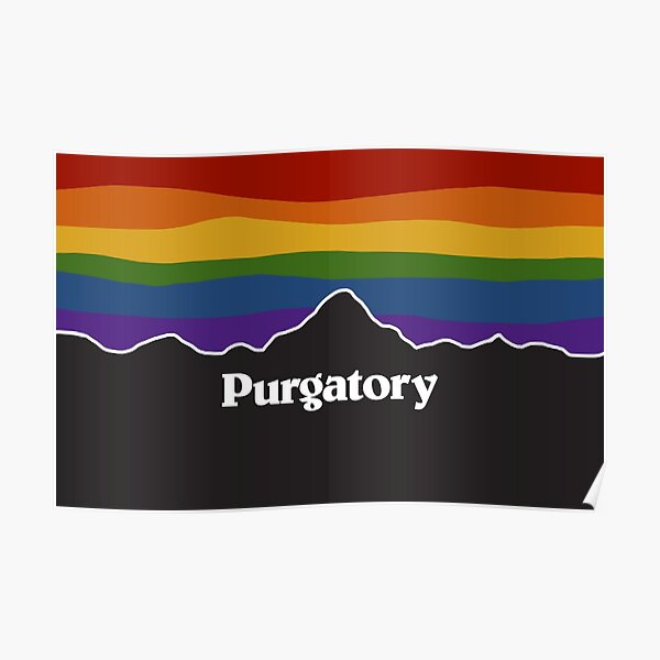 Purgatory Pride Rainbow Sunset - Wynonna Earp Poster