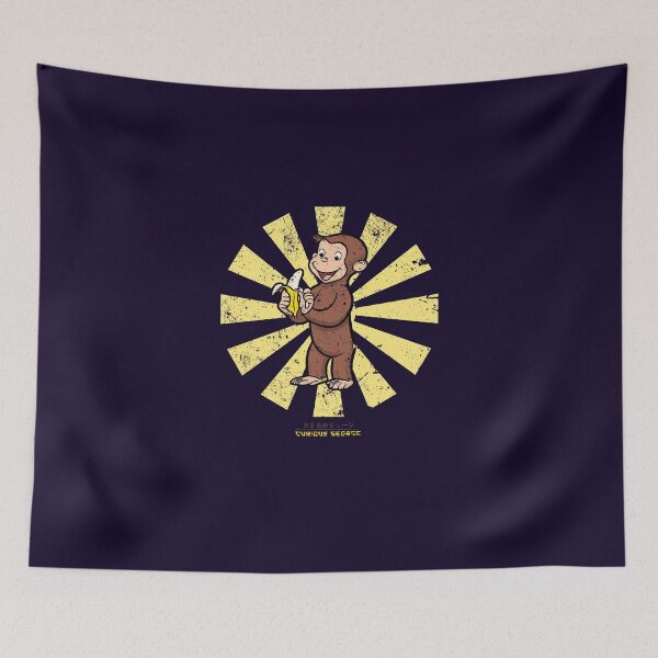 Item preview, Curious George Retro Japanese designed and sold by Nova5.