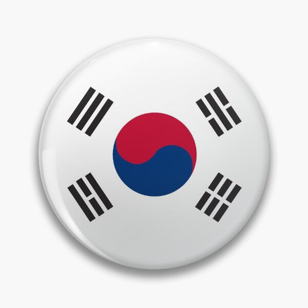 Item preview, Korean Flag designed and sold by Groovysheck.