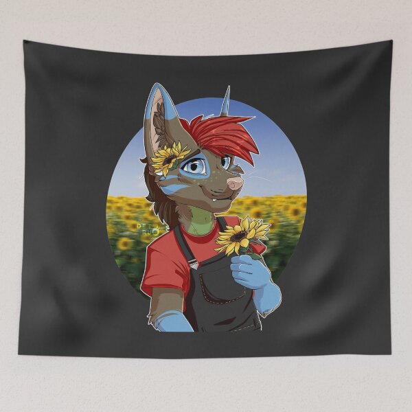 Item preview, Sunflower Bluepatch designed and sold by bluepatchthedog.