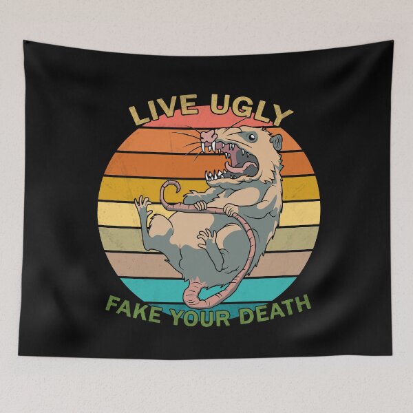 Item preview, Possum - live ugly fake your death designed and sold by ValentinaHramov.