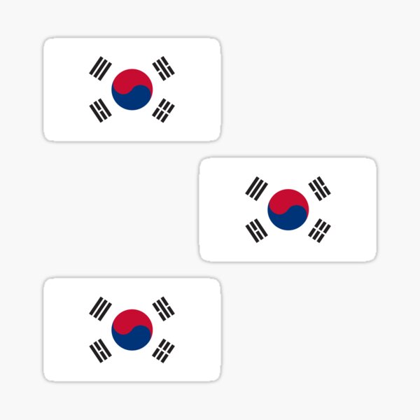 Item preview, Korean Flag designed and sold by Groovysheck.