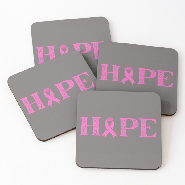 Item preview, Hope Text Pink Awareness Ribbon Design designed and sold by Gramsta.