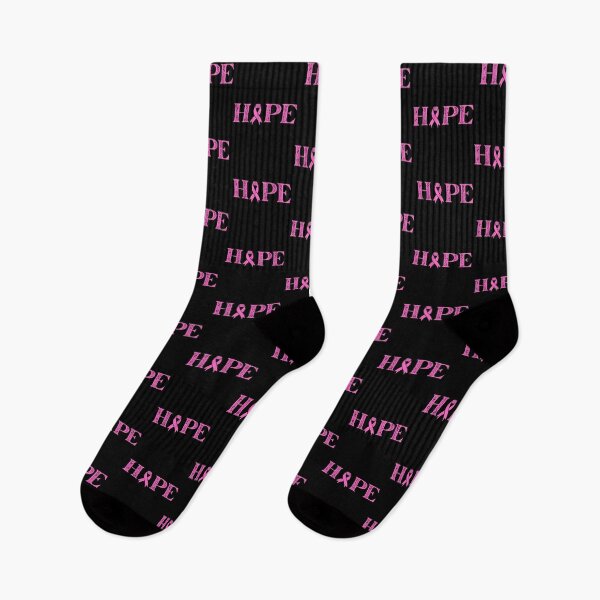 Item preview, Hope Text Pink Awareness Ribbon Design designed and sold by Gramsta.
