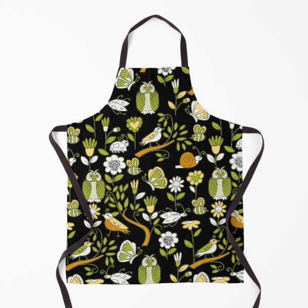 Item preview, My Garden Friends - On Black designed and sold by SpiceTree.