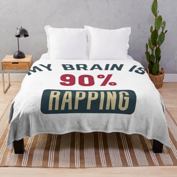 Item preview, My brain is 90% rapping full designed and sold by bumperapparels.