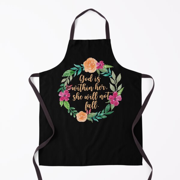 Item preview, God Is Within Her She Will Not Fall - Flowers designed and sold by KarolinaPaz.