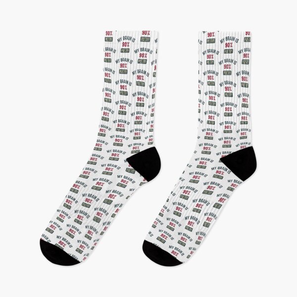 Item preview, My brain is 90% poetry full designed and sold by bumperapparels.