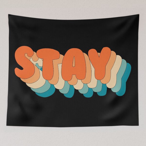 Item preview, STRAY KIDS - Stay Fandom Quote Retro Text designed and sold by SugarSaint.