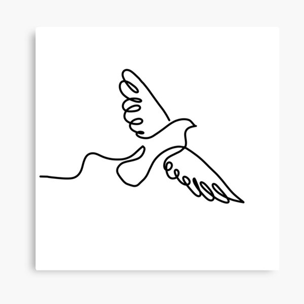 Item preview, Simplistic Dove designed and sold by BMKrolik.