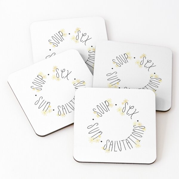 Item preview, Soup Sex Sun Salutations  designed and sold by SamDesignss.