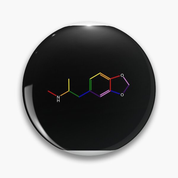 Item preview, Rainbow Ecstasy Molecule Chemistry designed and sold by ChemECool.