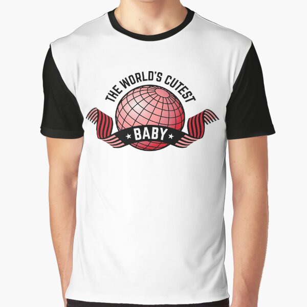 Das süßeste Baby der Welt (Mädchen / Rot) Grafik T-Shirt