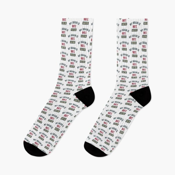 Item preview, My brain is 90% hunting full designed and sold by bumperapparels.