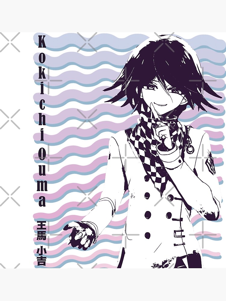 Kokichi Ouma Tee, Danganronpa V3, Vaporwave, Anime Aesthetic