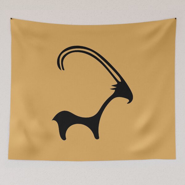 Item preview, Capricorn (Persian) - timeless abstraction designed and sold by LeahHa.