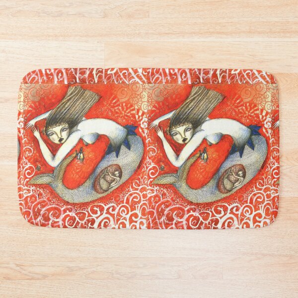 Item preview, Sirena en Rojo designed and sold by Arema Arega.