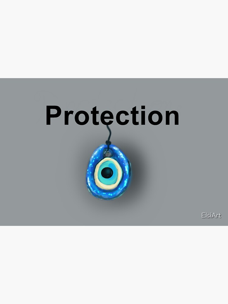"Evil eye protection" Poster by ElsiArt Redbubble