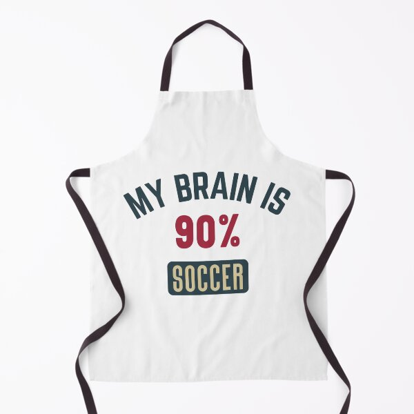 Item preview, My brain is 90% soccer full designed and sold by bumperapparels.