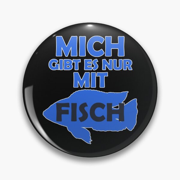 Item preview, Mich nur mit Fisch Cichlid Tropical Ornamental Aquarium Aquarist Fish Gift designed and sold by TheAplus.