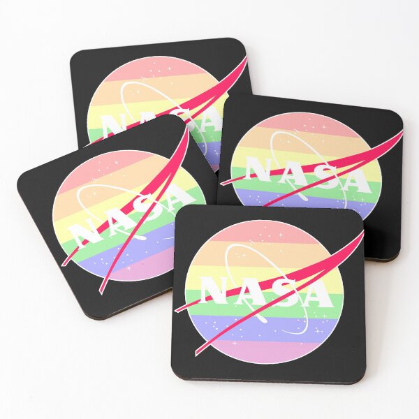 Item preview, Pastel Nasa Logo - Rainbow designed and sold by Owlhana.