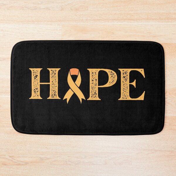 Item preview, Hope Text Orange Awareness Ribbon Design designed and sold by Gramsta.